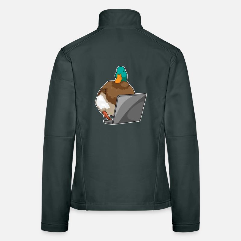Duck Laptop Women's Softshell Jacket