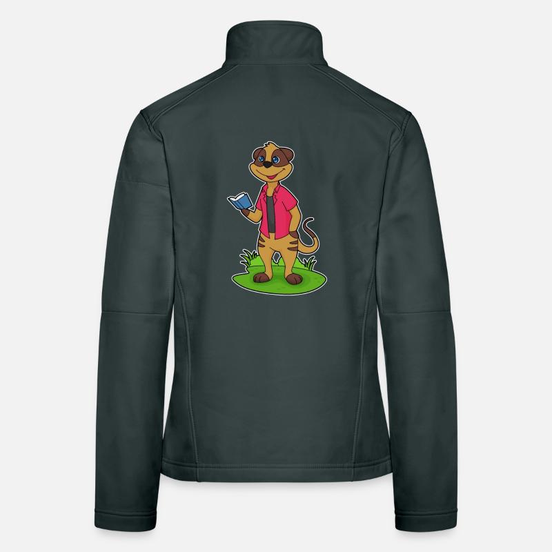 Erdmännchen Buch Frauen Softshelljacke