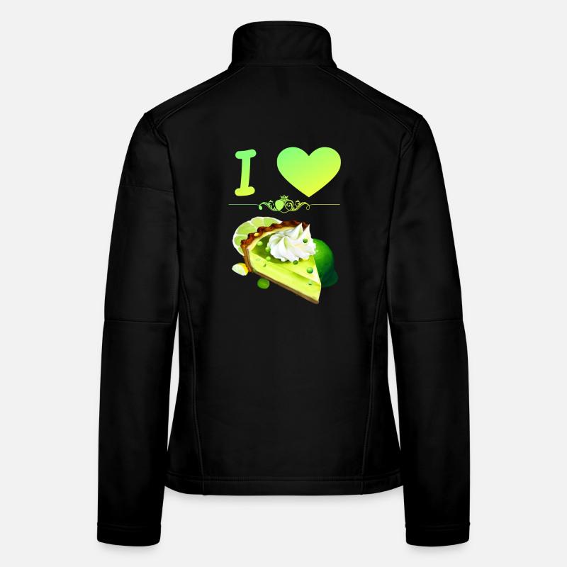 I Love Key Lime Pie Women's Softshell Jacket