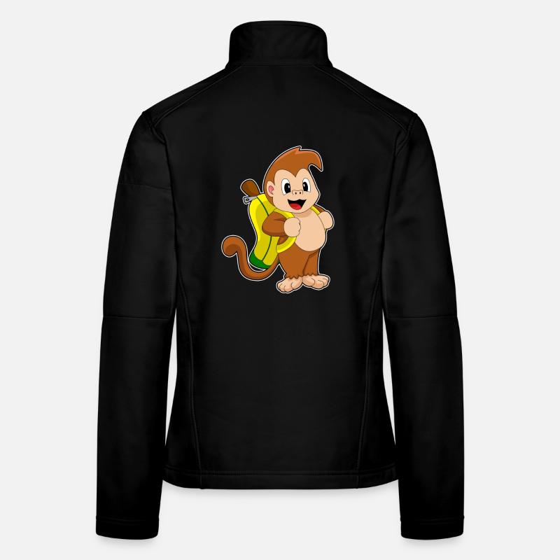 Monkey Banana Women's Softshell Jacket