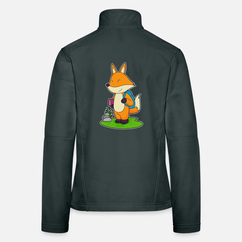 École de sac à dos Fox Student Veste en tissu softshell Femme