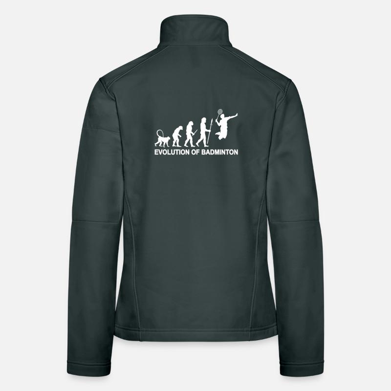 Évolution du badminton Veste en tissu softshell Femme
