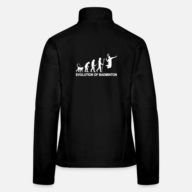 Évolution du badminton Veste en tissu softshell Femme