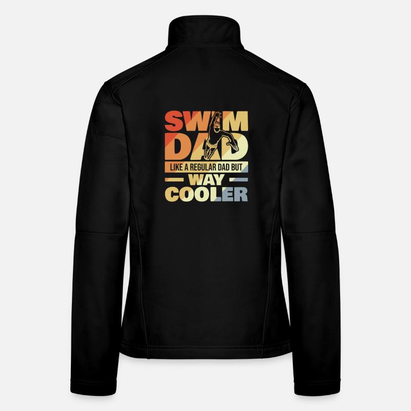 Swim Dad Women's Softshell Jacket