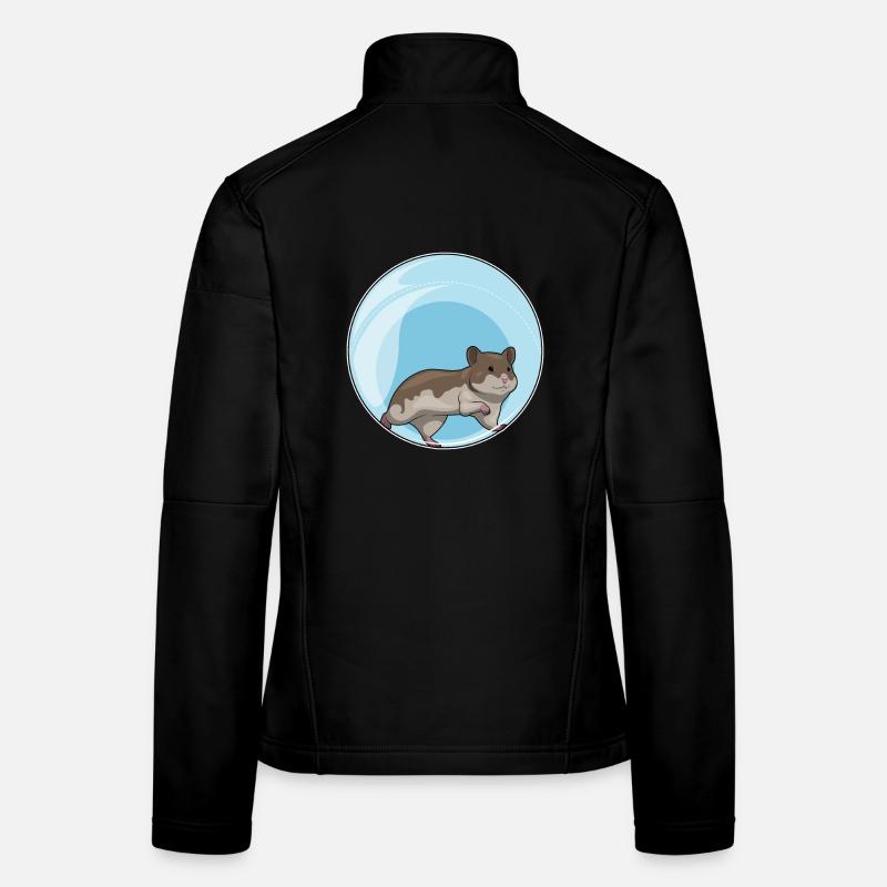 Hamster Hamster Ball Women's Softshell Jacket