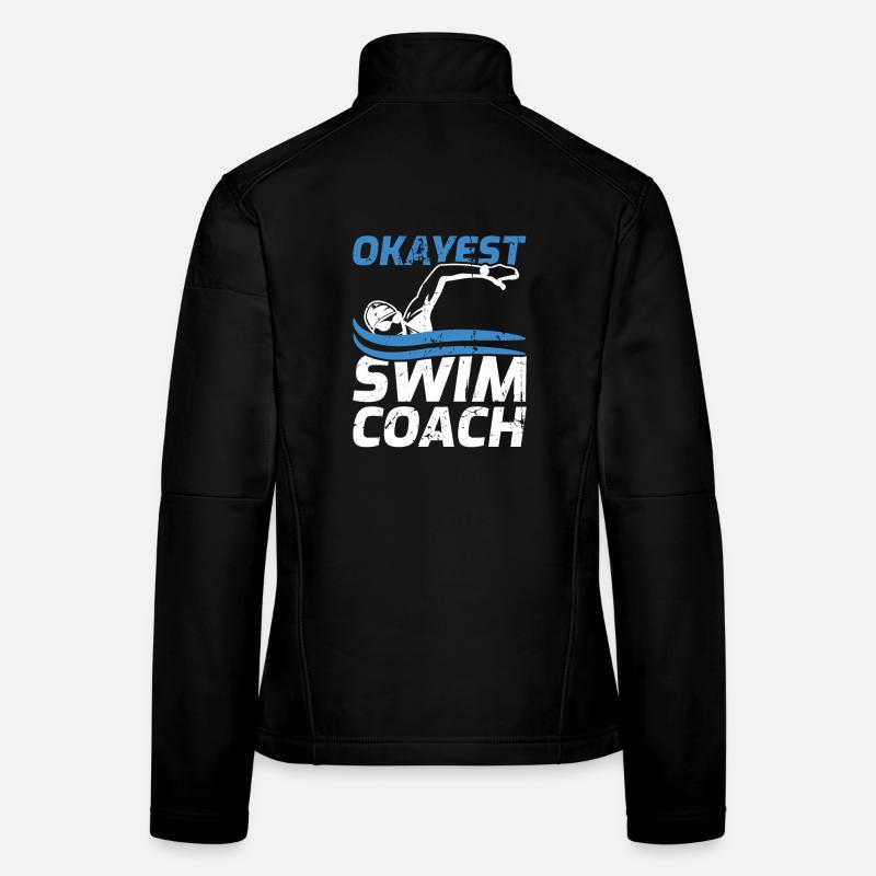 Swimming coach Women's Softshell Jacket