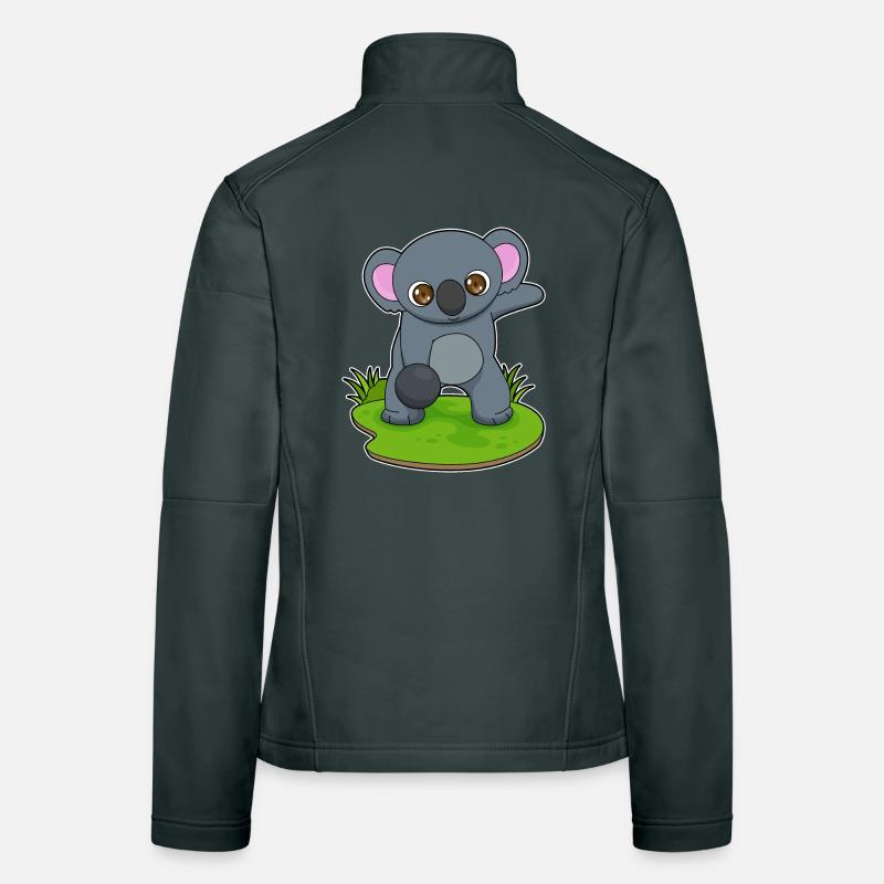 Koala Bowling Bowlingkugel Frauen Softshelljacke