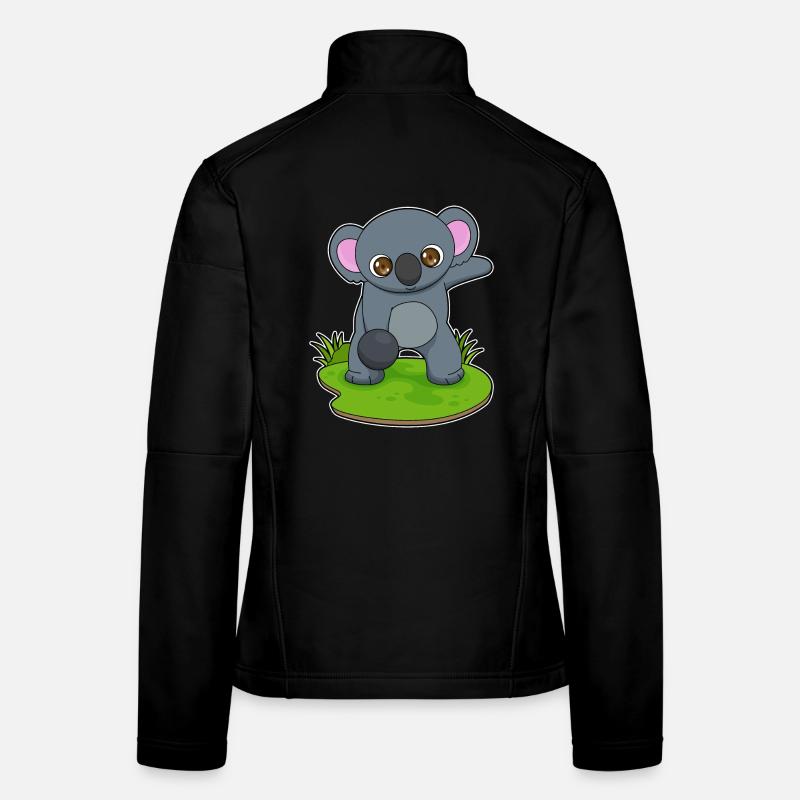 Koala Bowling Bowlingkugel Frauen Softshelljacke