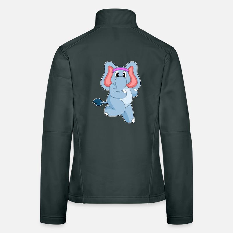 Elephant Jogger Jogging Sport Veste en tissu softshell Femme
