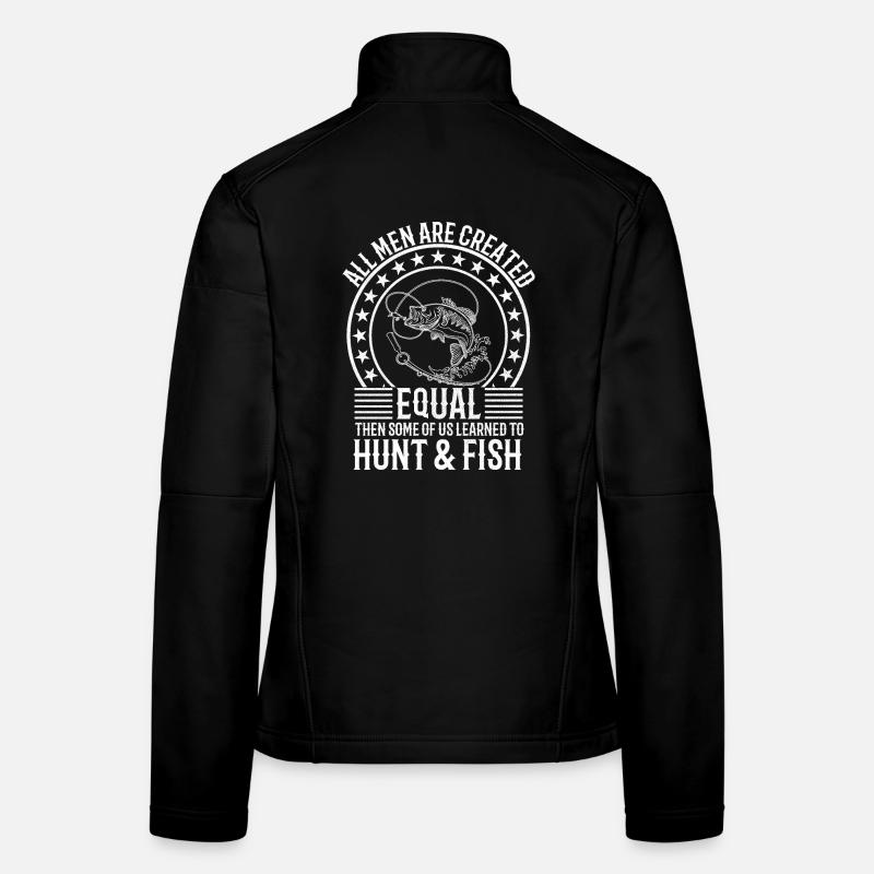 Chasser la pêche aimer tous les jours Veste en tissu softshell Femme