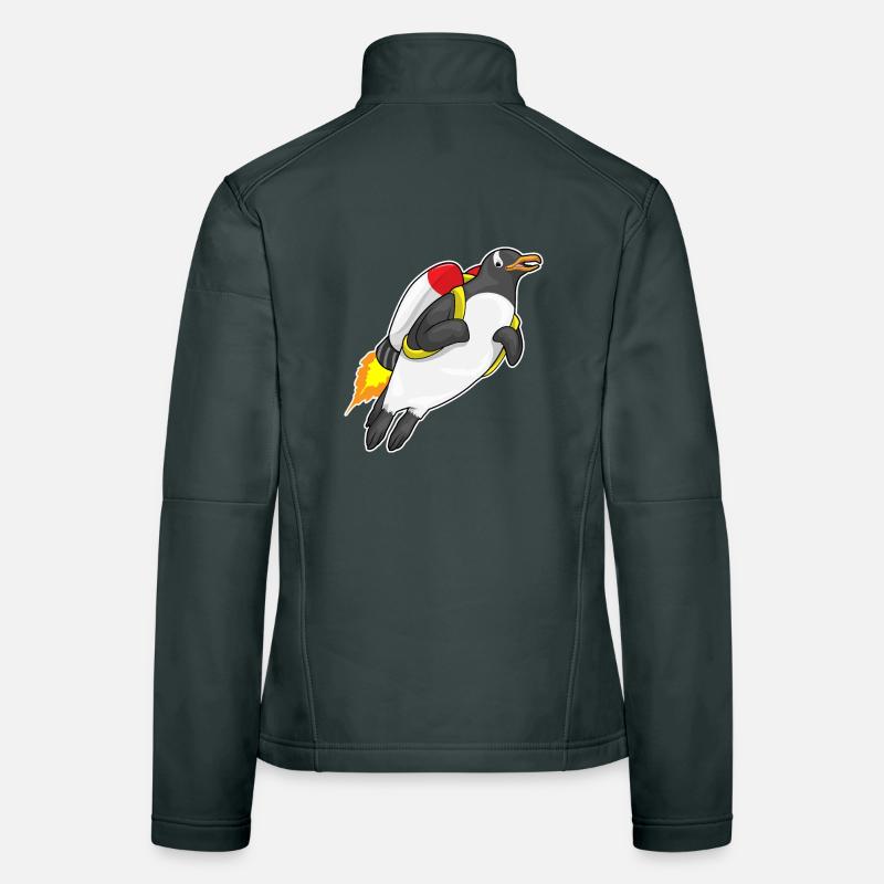 Jetpack Pingouin Veste en tissu softshell Femme