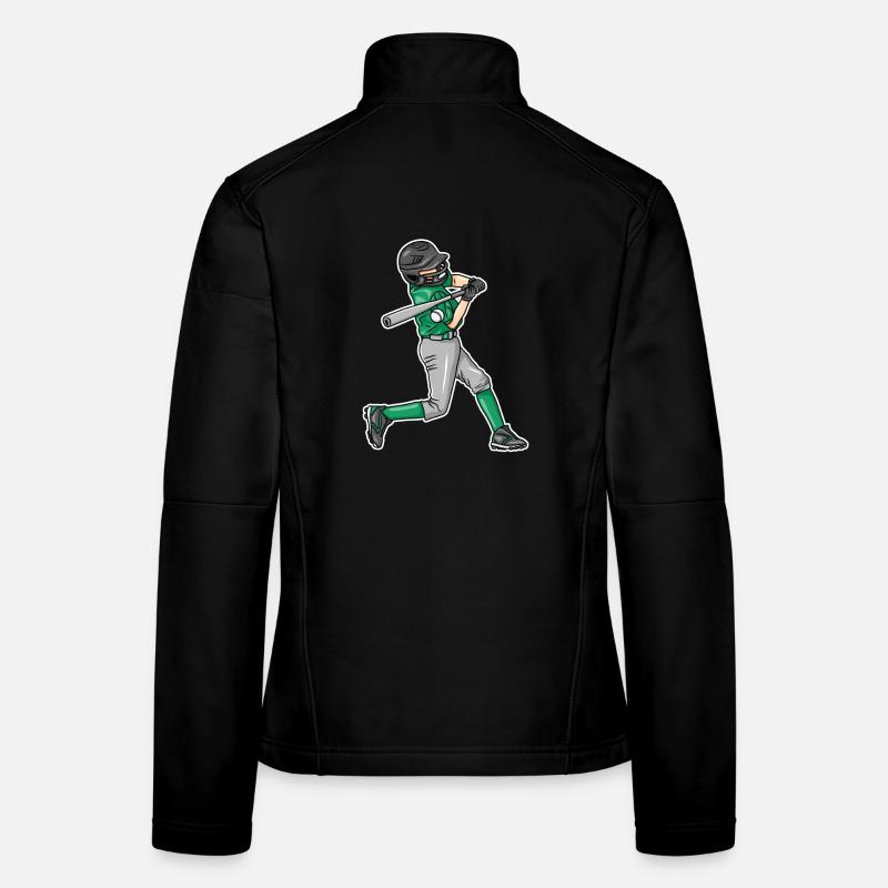 Baseball Jungs Frauen Softshelljacke