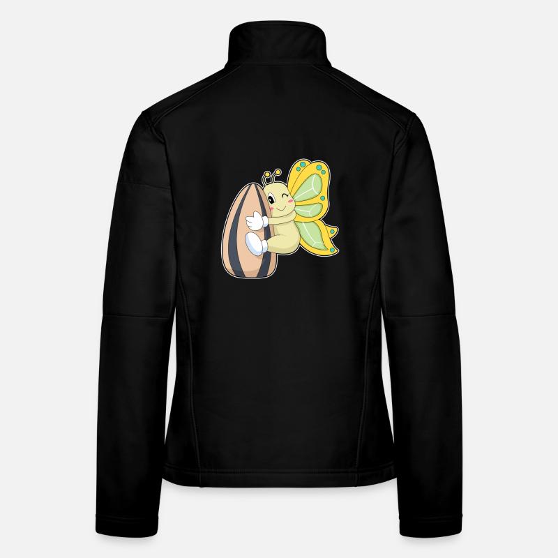 Schmetterling Samen Frauen Softshelljacke