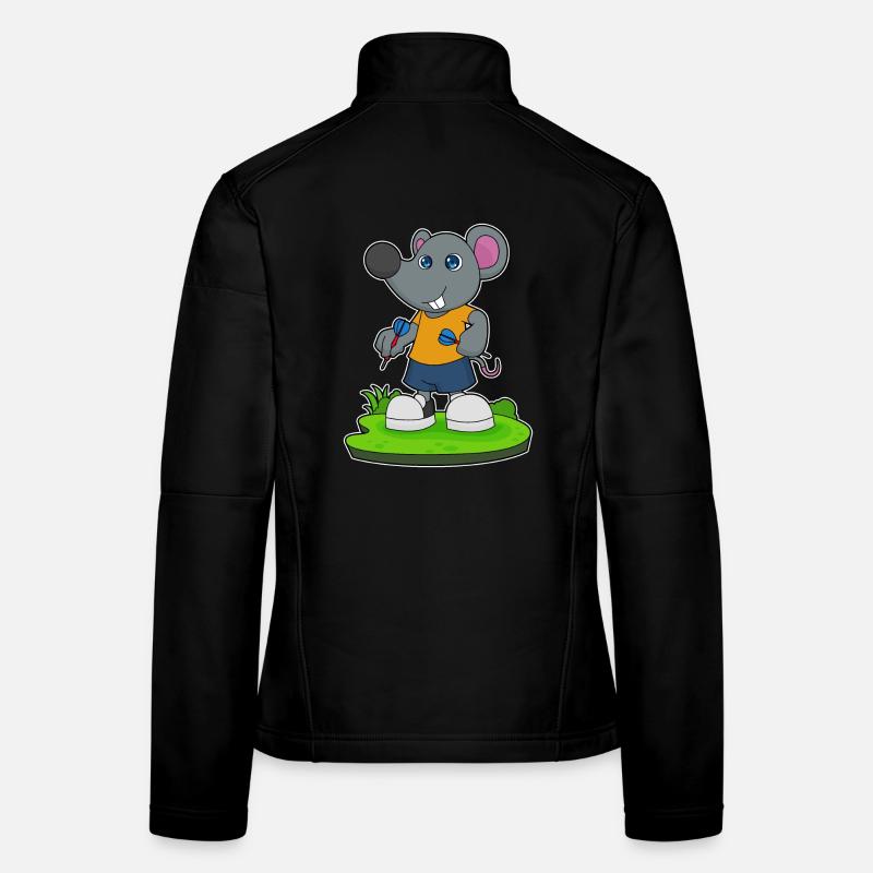 Souris Dart Dart Veste en tissu softshell Femme
