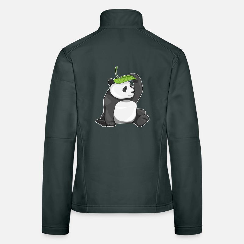 Panda Leaf Women's Softshell Jacket