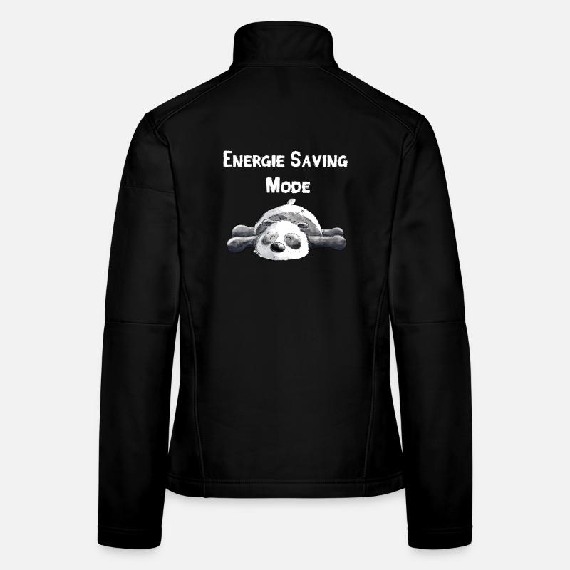 Dreaming Panda Bear Women's Softshell Jacket