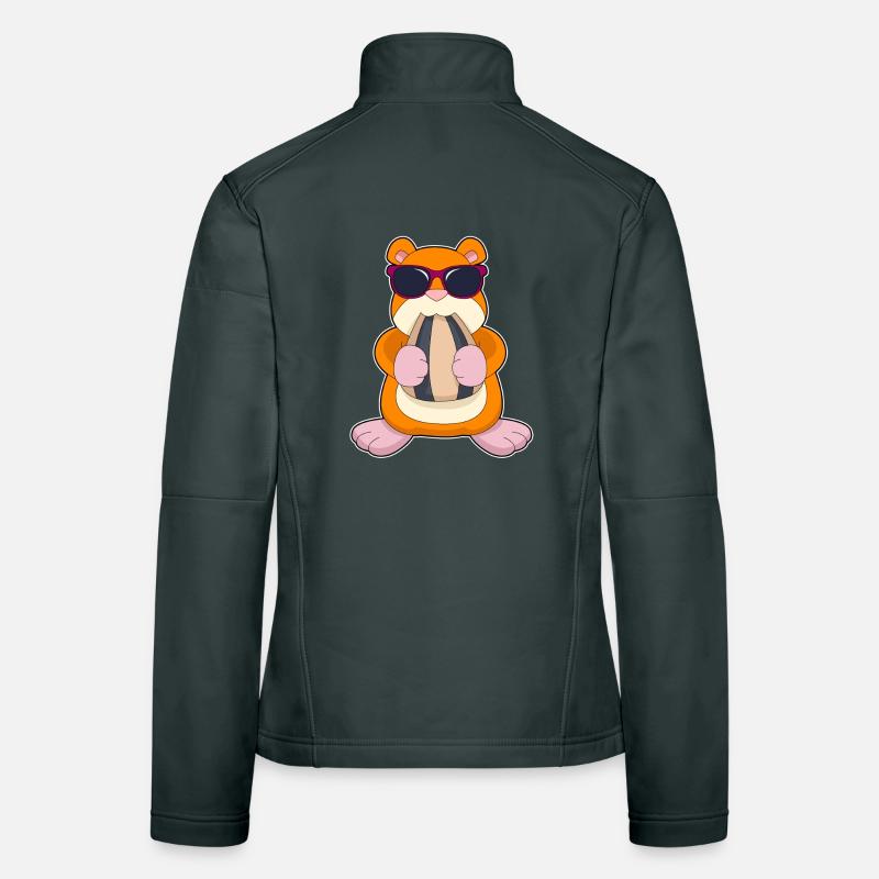 Graines de hamster Veste en tissu softshell Femme