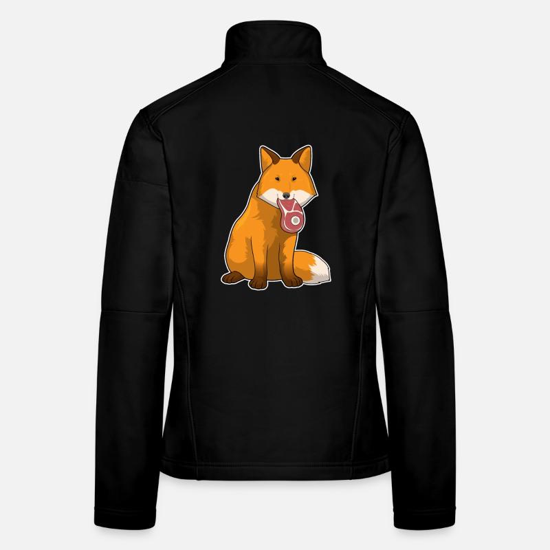 Fuchs Fleisch Frauen Softshelljacke