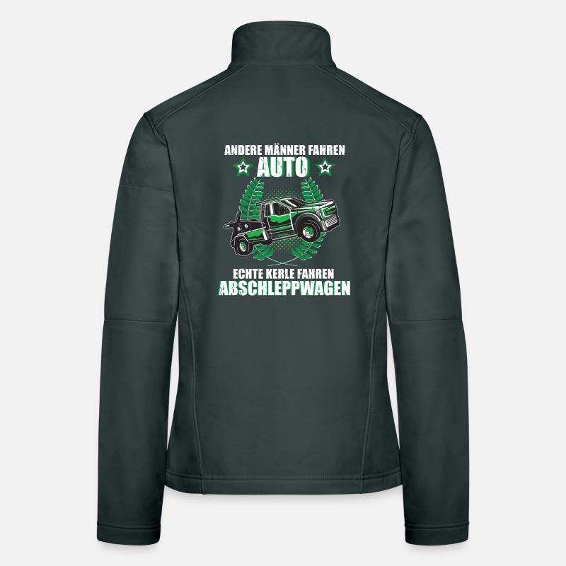 Abschleppwagen Abschlepper Abschleppdienst Fahrer Frauen Softshelljacke