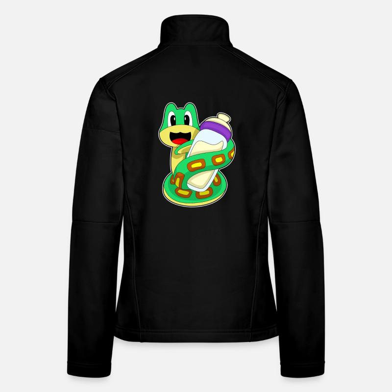 Lait de bébé Snake Veste en tissu softshell Femme