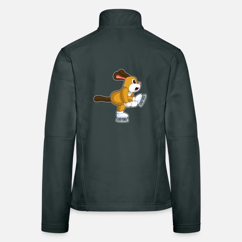 Patins à glace pour chiens Veste en tissu softshell Femme
