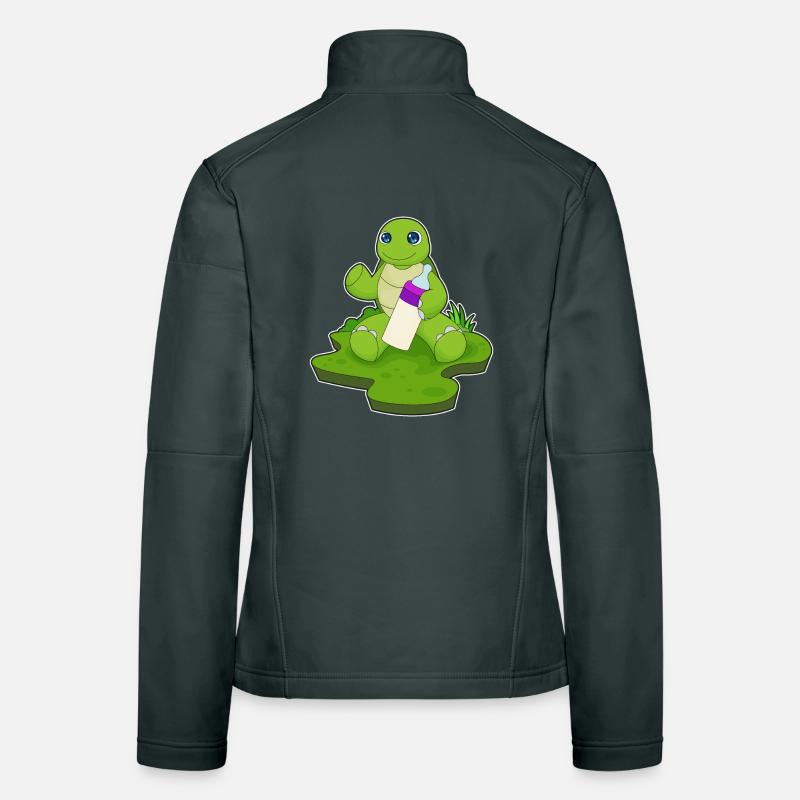 Lait de bébé Turtle Veste en tissu softshell Femme