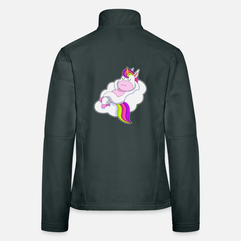 Unicorn Clouds Women's Softshell Jacket
