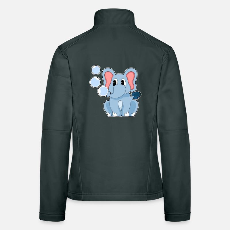 Süßer Elefant  Frauen Softshelljacke