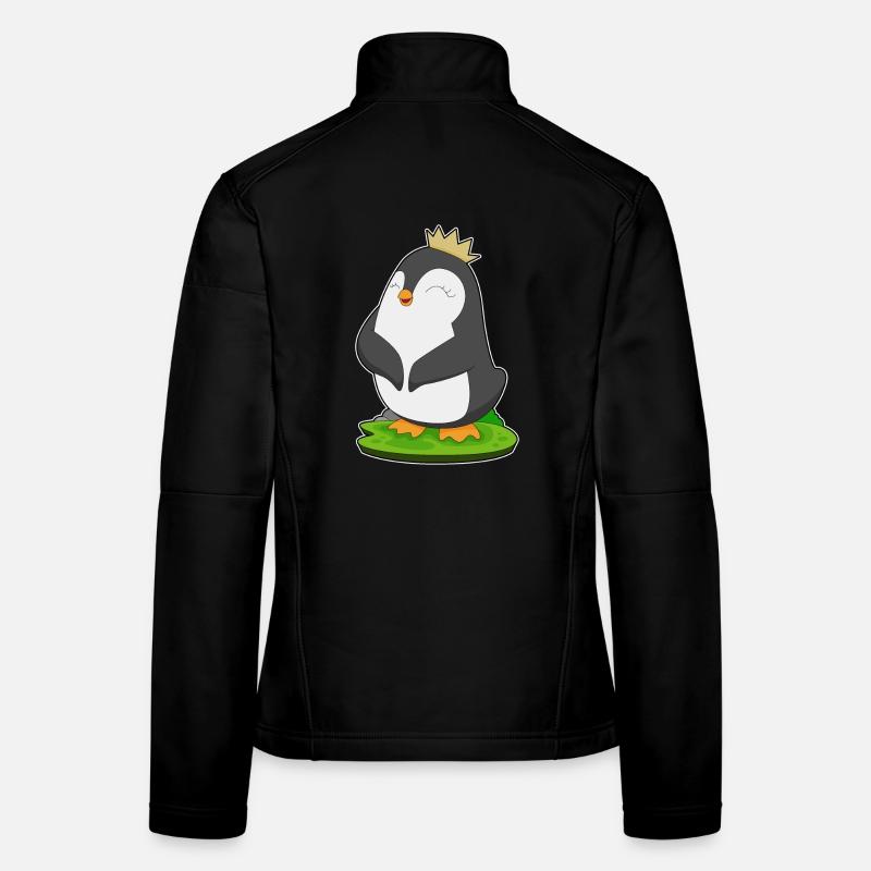 Couronne de Pingouin Veste en tissu softshell Femme