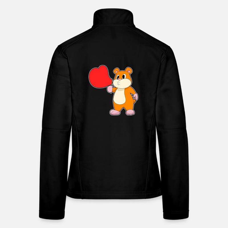 Bulles de savon pour hamster Veste en tissu softshell Femme