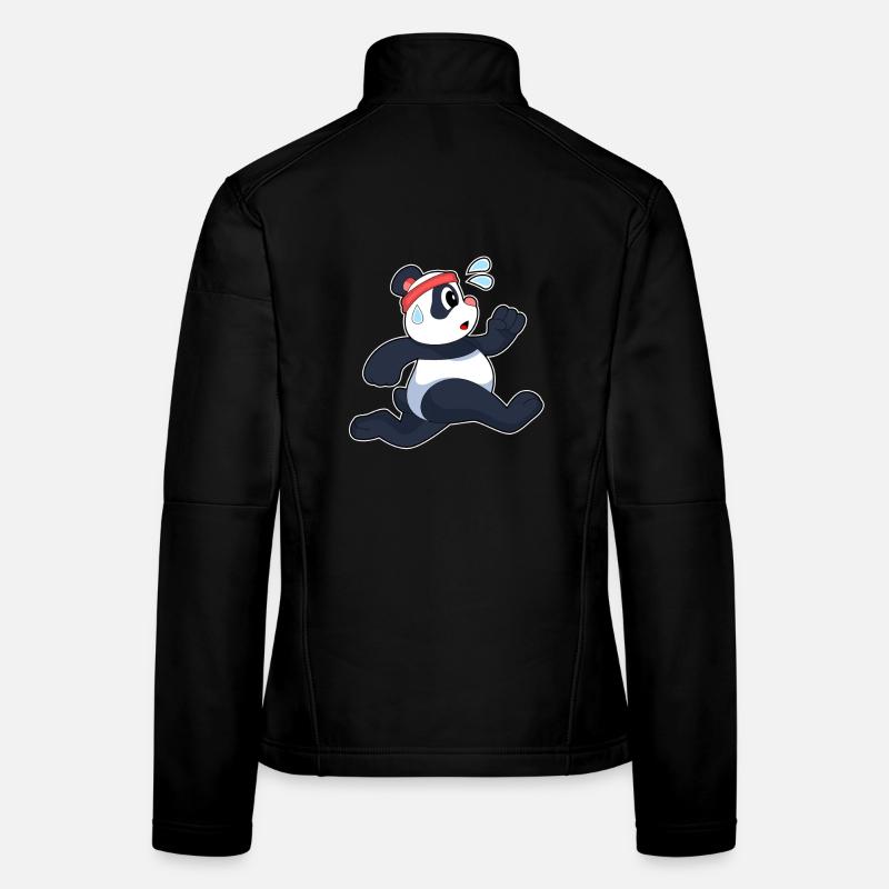 Panda Jogger Jogging Sport Veste en tissu softshell Femme