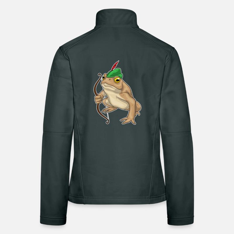 Frog Archer Bow Women's Softshell Jacket