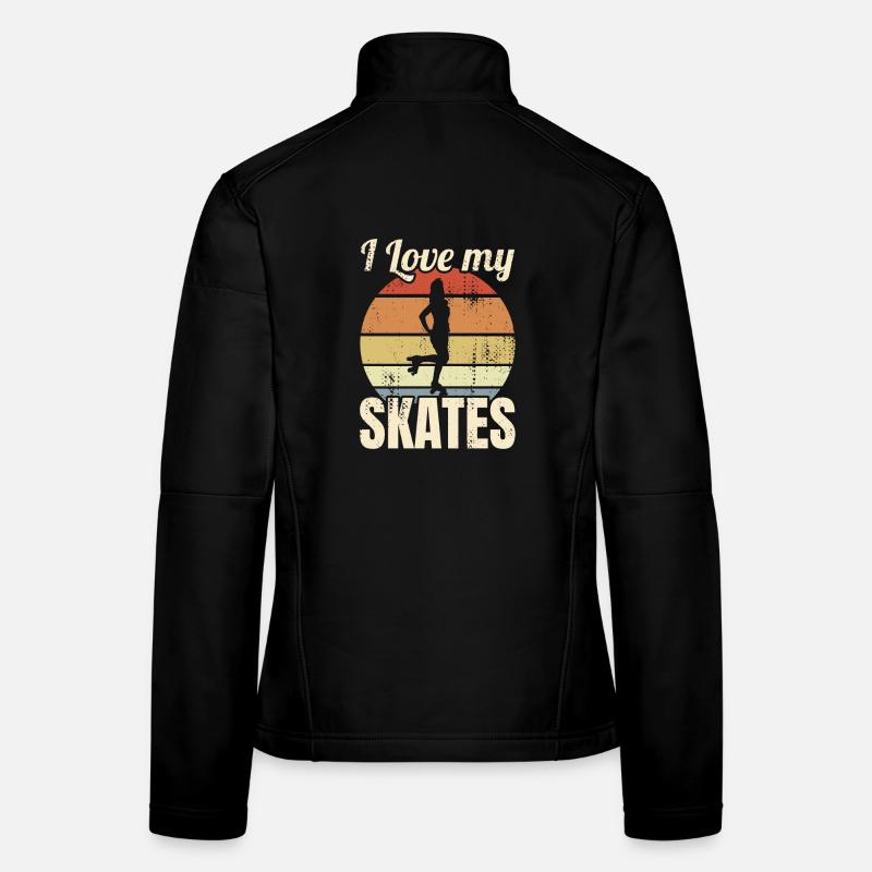 Patineurs à roulettes Veste en tissu softshell Femme