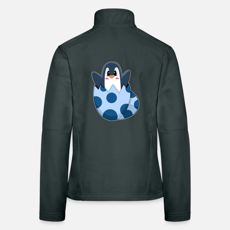 Pinguin Ei Frauen Softshelljacke