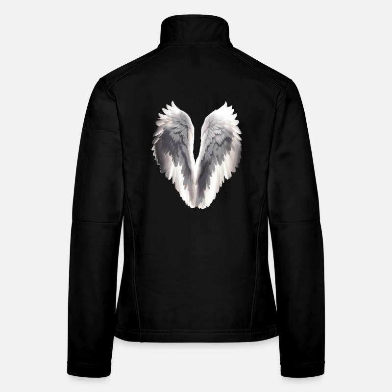 Ailes d’ange Veste en tissu softshell Femme