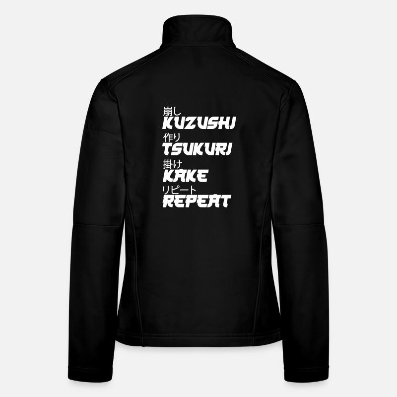 Judo Techniques Women's Softshell Jacket