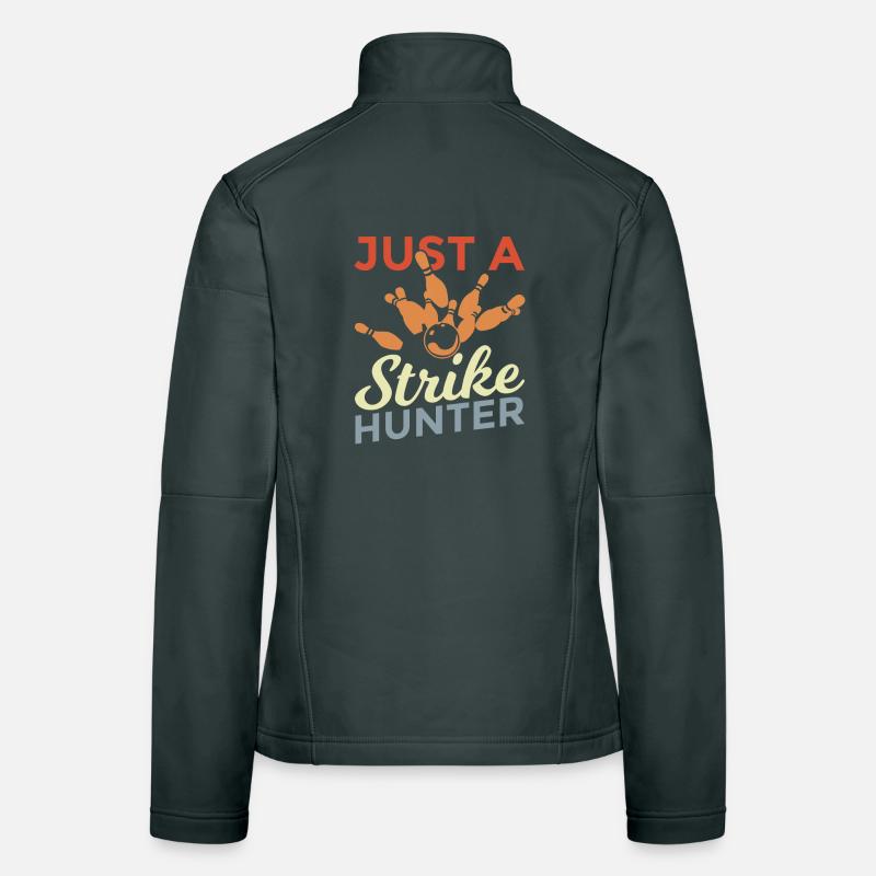 Bowling players Women's Softshell Jacket