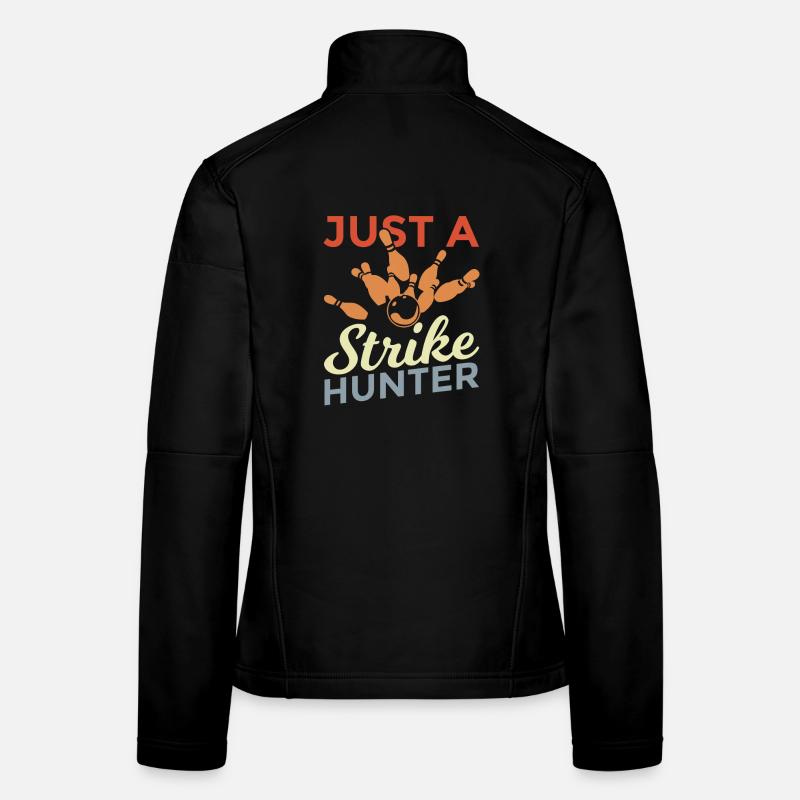 Bowling players Women's Softshell Jacket