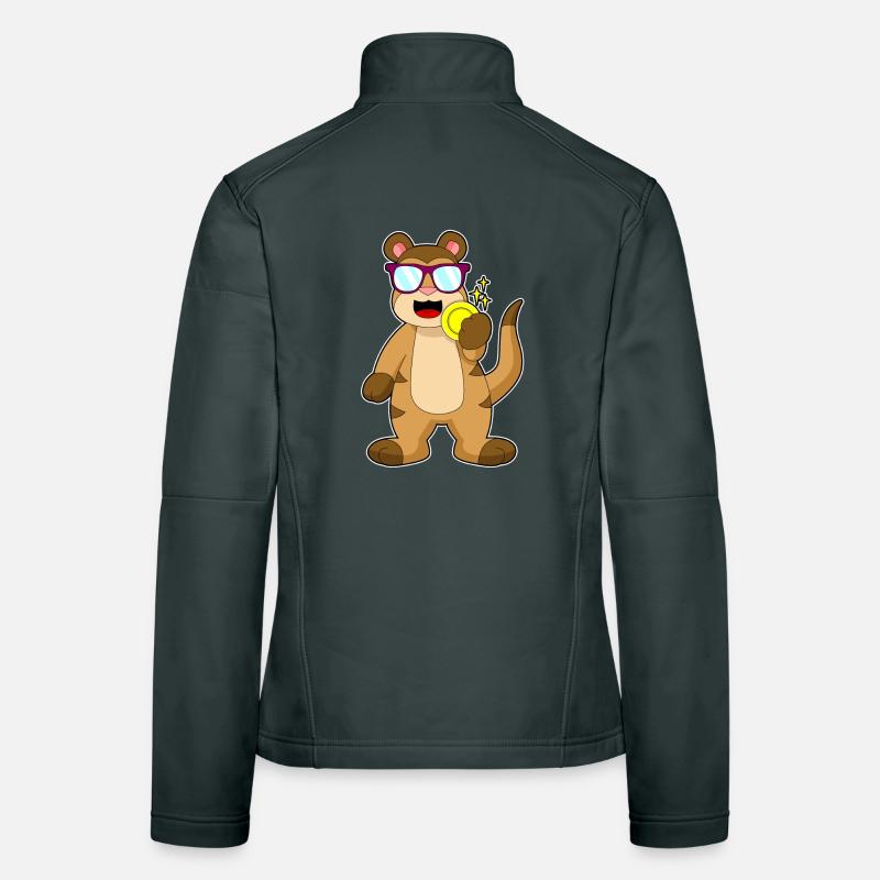 Pièce d’or suricate Veste en tissu softshell Femme