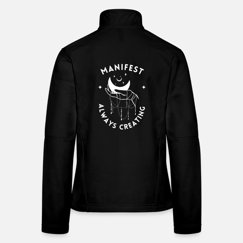 Mystique Créatif Manifeste Veste en tissu softshell Femme