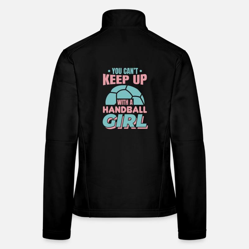 Handball player Women's Softshell Jacket