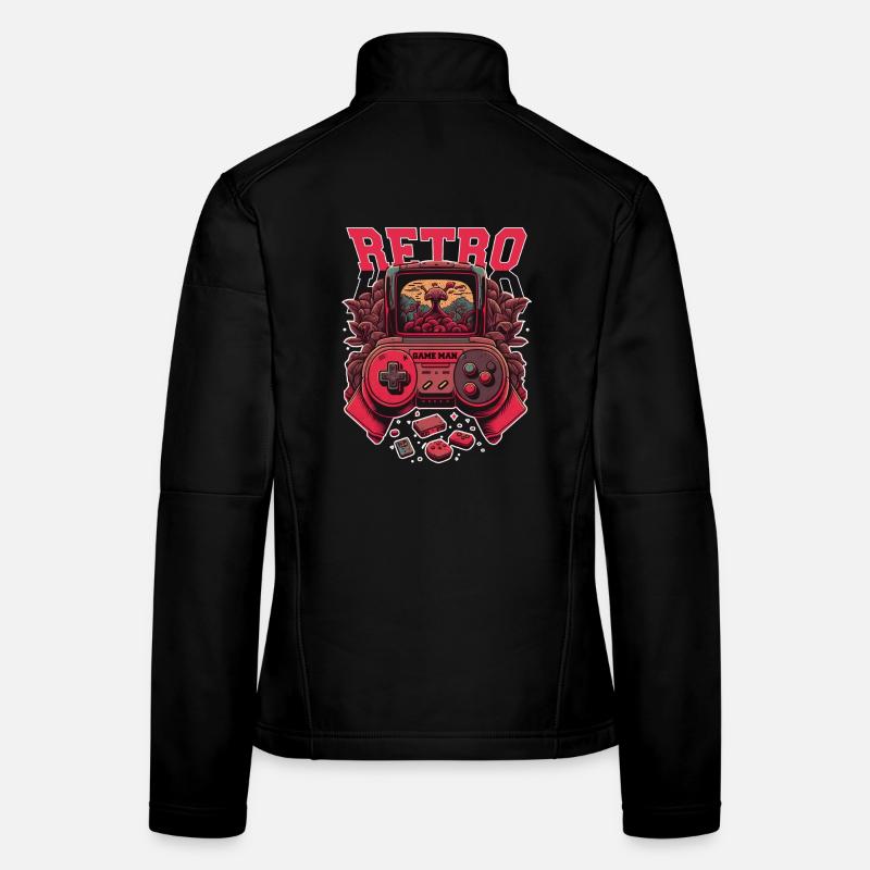 Retro Console Women's Softshell Jacket