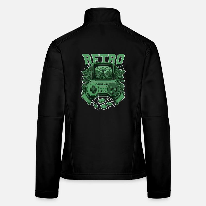 Retro Console Women's Softshell Jacket