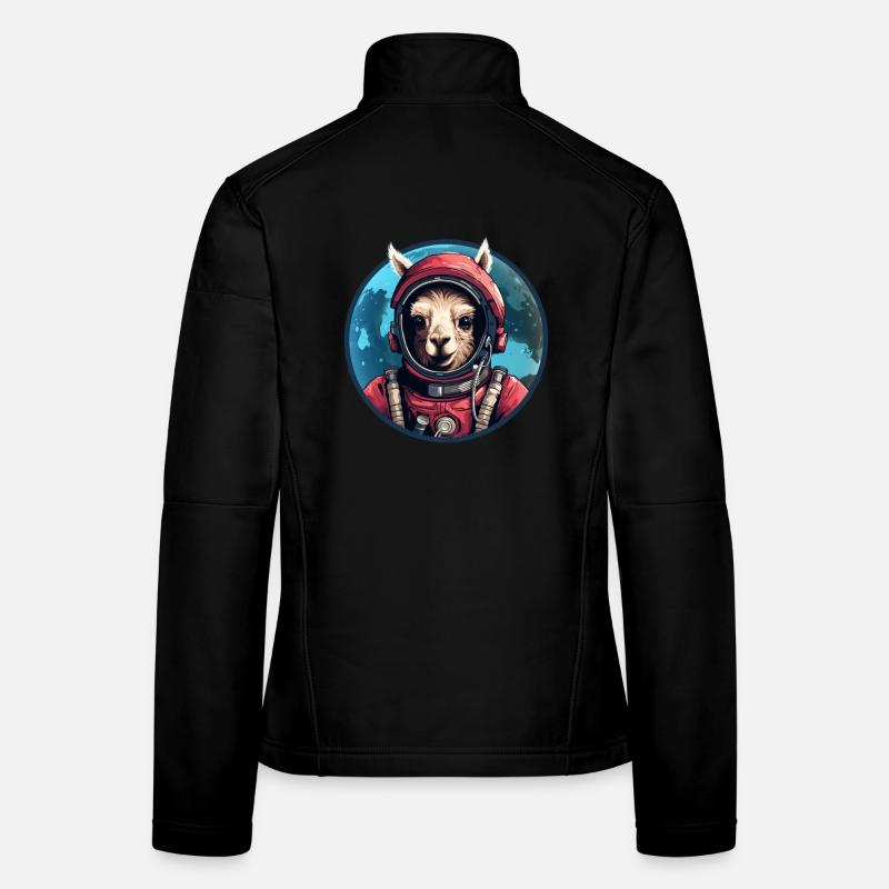 L’astronaute Lama Veste en tissu softshell Femme