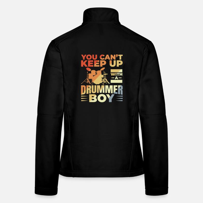 Drummer Boy Women's Softshell Jacket