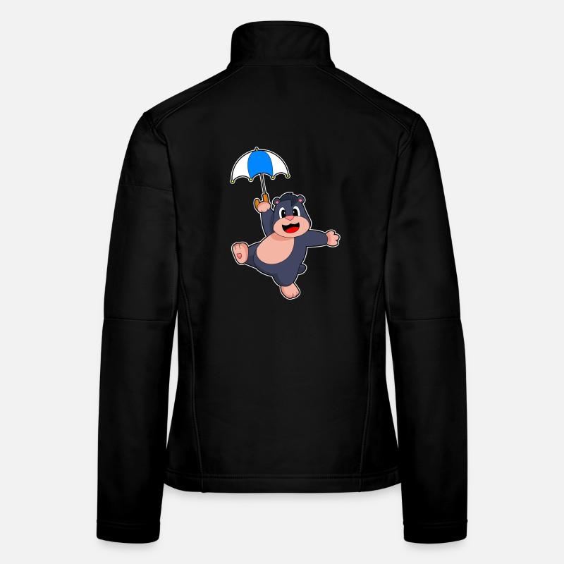 Maulwurf Regenschirm Frauen Softshelljacke