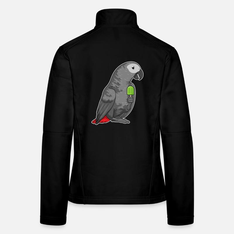 Parrot Popsicle Women's Softshell Jacket
