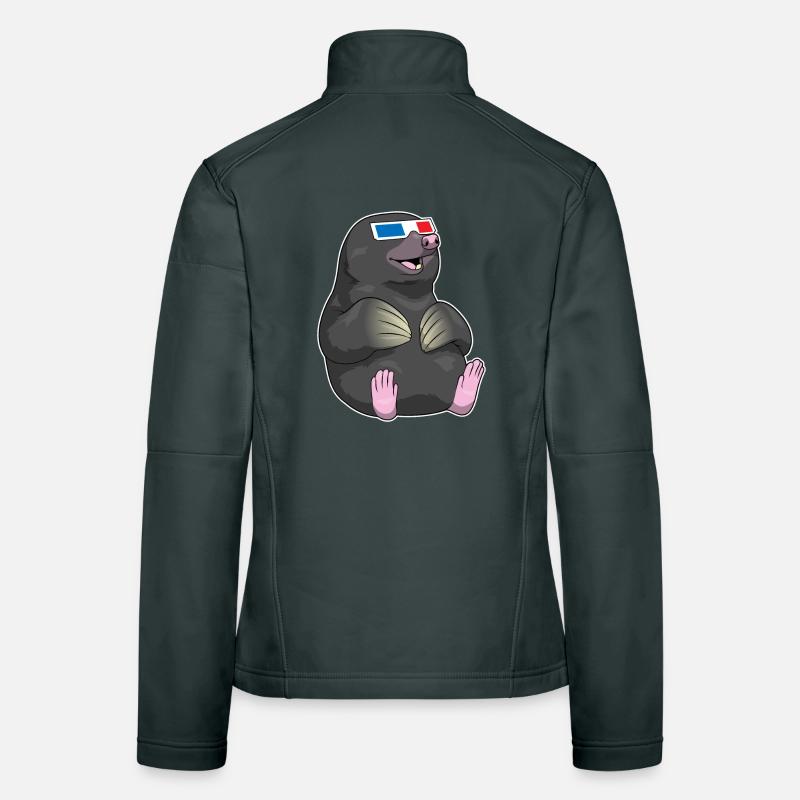 Mole Glasses Women's Softshell Jacket