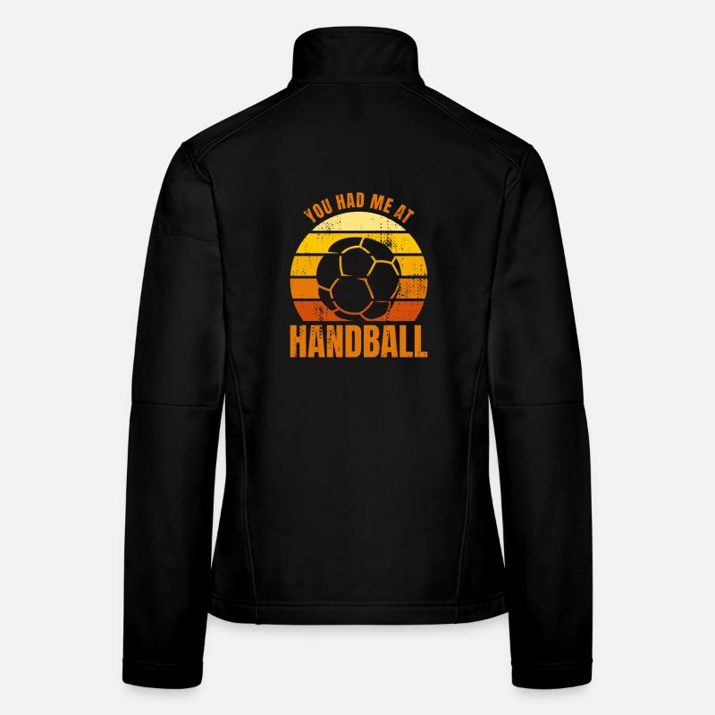Handball player saying Women's Softshell Jacket