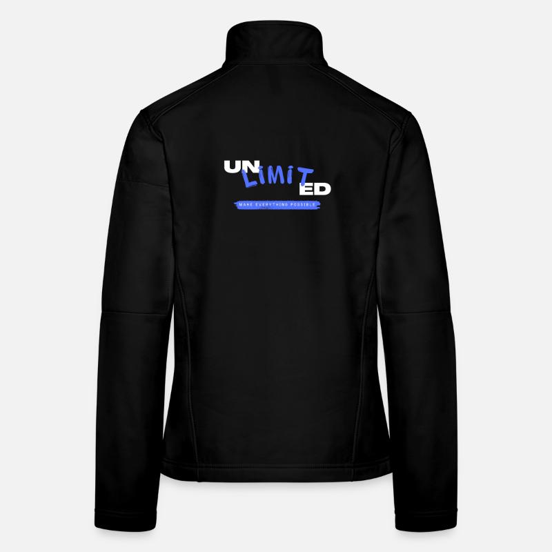 Une technologie illimitée Un design inspirant Veste en tissu softshell Femme